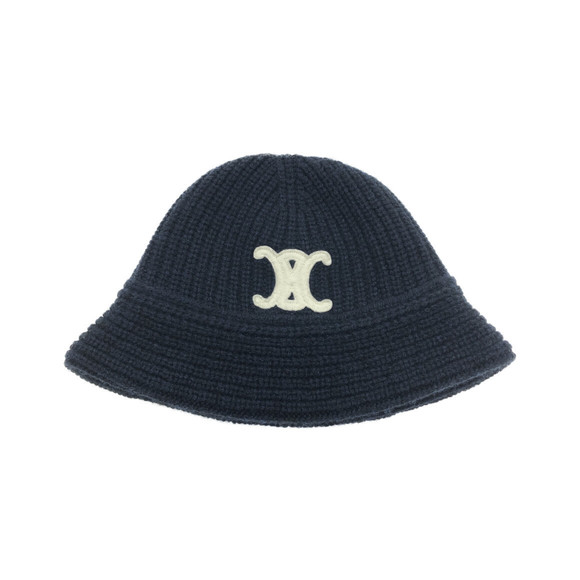 Celine Triomphe Crochet Bucket Hat - Picture 1 of 8